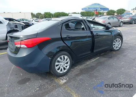 2012 Hyundai Elantra Gls from USA, damaged, VIN 5NPDH4AE3CH141504